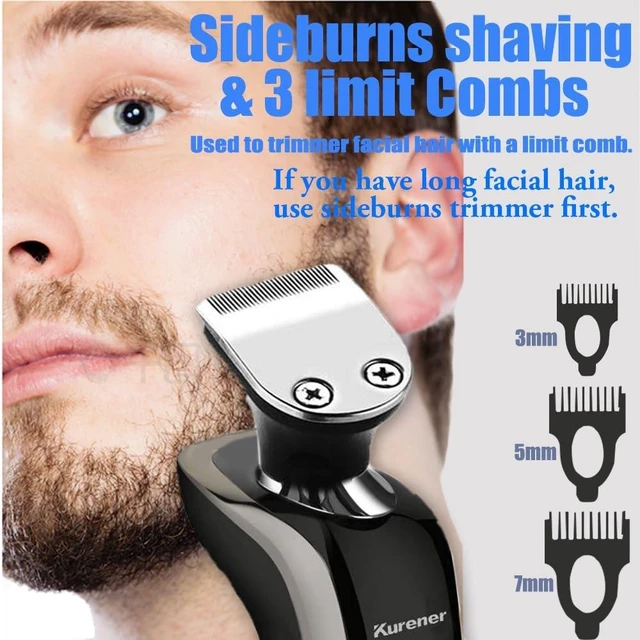 Alt view image 10 of 14 - Electric Razor for Men 1250Series Washable, Powerful Motor | Nose Hair Trimmer,Sideburn Trimmer,Easy to Rinse Clean,High-Power Motor,Wet or Dry Use,Extended Battery Life