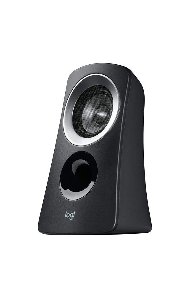 Alt view image 10 of 14 - Z313 2.1 Multimedia Speaker System with Subwoofer - Black | Multimedia subwoofer, full range audio, 3.5mm inputs, compatible with PC, PS4, Xbox, TV, smartphone, tablet, music player
