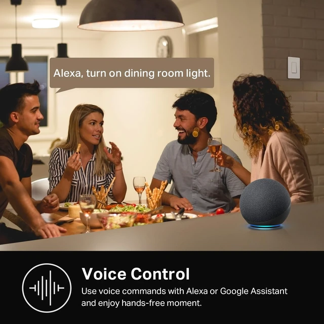 Alt view image 11 of 14 - 3 Way Switch, HS210 KIT, Need Neutral Wire | 2.4GHz Wi-Fi Light Switch works with Alexa and Google Home, UL Certified, No Hub Required, White, 2-Pack