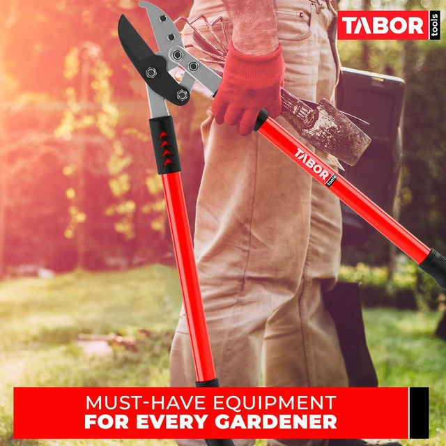 Alt view image 10 of 14 - GG12A Anvil Lopper with Compound Action, 30 Inch Tree Trimmer & Branch Cutter, Heavy Duty Tree Pruner with 2 Inch Cut Capacity, Chops Thick Dry Branches with Ease