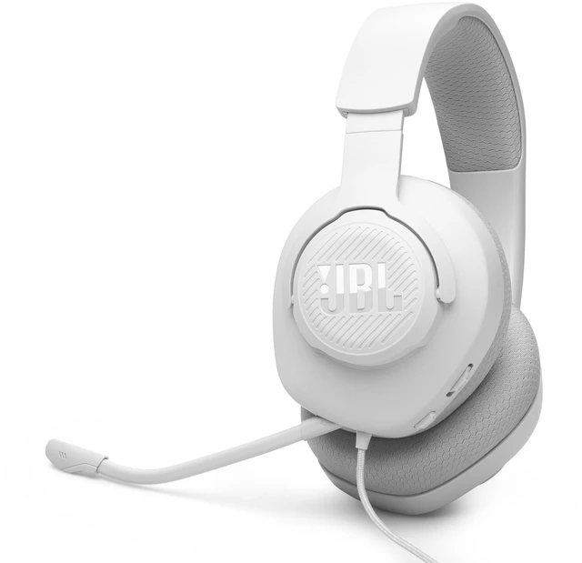 Alt view image 8 of 14 - Quantum 100M2 Wired Gaming Headset, Detachable Mic - White | Memory Foam Ear Cushions And 3.5 Mm Jack Work With PC, PlayStation, Xbox, Nintendo Switch For Immersive PC Gaming Sessions