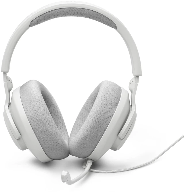 Alt view image 14 of 14 - Quantum 100M2 Wired Gaming Headset, Detachable Mic - White | Memory Foam Ear Cushions And 3.5 Mm Jack Work With PC, PlayStation, Xbox, Nintendo Switch For Immersive PC Gaming Sessions