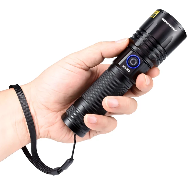 Alt view image 13 of 14 - UV Flashlight Black Light 365nm Blacklight Woods lamp Rechargeable | Quad Core 20W Powerful, LED Ultraviolet Lights, for Pet Urine Detection, Mineral, Blood Tracking, Uranium Glass, Resin Curing