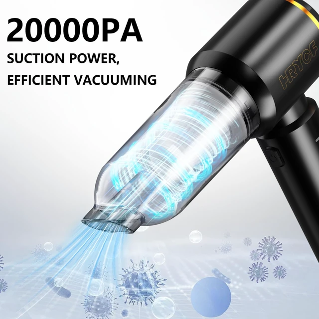 Alt view image 10 of 14 - Cordless Car Vacuum Cleaner,20000Pa Powerful Suction Handheld Vacuum(Black) | Portable Rechargeable Vacuum for Car Interior, Home, Office and Pet Hair,80000RPM Brushless Motor