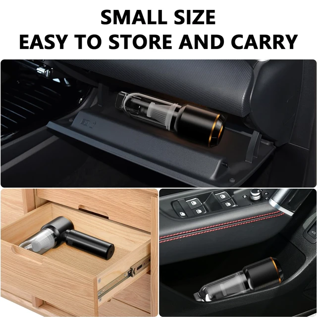 Alt view image 13 of 14 - Cordless Car Vacuum Cleaner,20000Pa Powerful Suction Handheld Vacuum(Black) | Portable Rechargeable Vacuum for Car Interior, Home, Office and Pet Hair,80000RPM Brushless Motor