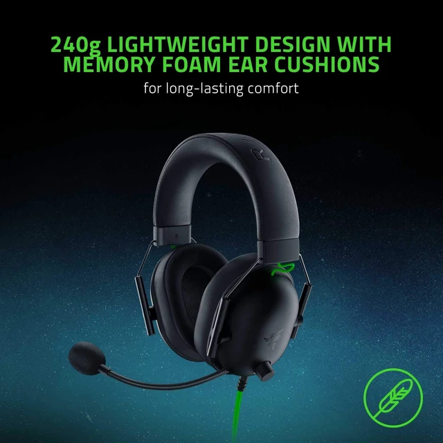 Alt view image 13 of 14 - Gaming Headset: 7.1 Surround Sound - 50mm Drivers - Memory Foam Cushion - For PC, PS4, PS5, Switch - 3.5mm Audio Jack - Black