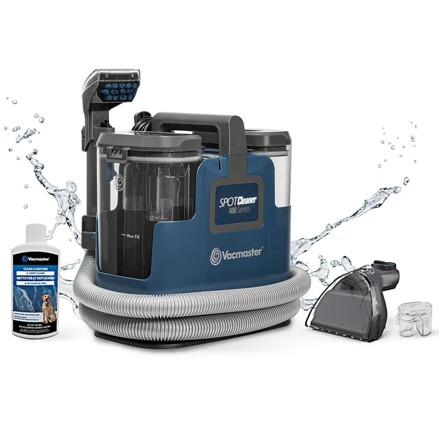 Alt view image 7 of 12 - 400 Series Portable Carpet & Upholstery Spot Cleaner Machine | 16Kpa Power Suction with Versatile Tools for Pets, Area Rugs and Couches - SCB301