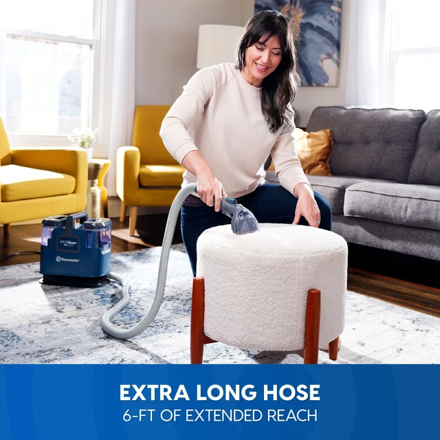 Alt view image 9 of 12 - 400 Series Portable Carpet & Upholstery Spot Cleaner Machine | 16Kpa Power Suction with Versatile Tools for Pets, Area Rugs and Couches - SCB301