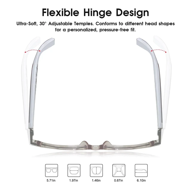 Alt view image 11 of 14 - AI Smart Glasses for Women with Stylish Rose-Gold Thin Temples | Real-Time Translation - 164 Languages, Color-Changing Lenses, Lightweight, Free App, Bluetooth Glasses for Travel Working