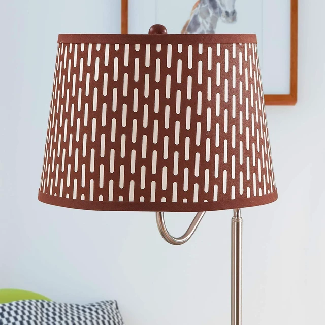 Alt view image 13 of 14 - Madison Side Table with Lamp Combo with LED Bulb, Desk Lamp with USB Port, Bedside Reading Light, Modern End Table with Floor Lamp for Bedroom, Living Room, Office - Havana Brown