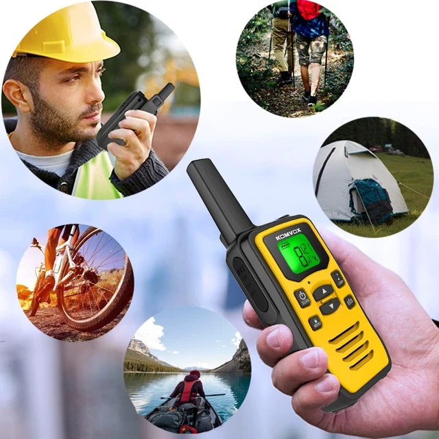 Alt view image 10 of 14 - Rechargeable Walkie Talkies for Adults, Long Range Two Way Radios with NOAA Weather Alert, 36 Channels 2 Way Radio Type-C Charging VOX for Camping Hiking Hunting
