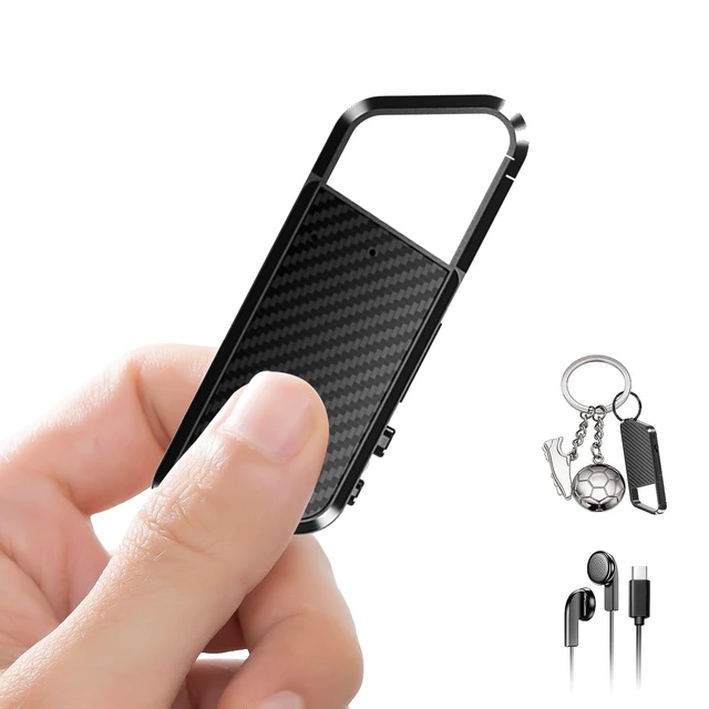 Alt view image 8 of 14 - 72GB Voice Activated Recorder - 10860H Recording Device with Noise Reduction DSP 6.0 Portable Audio Recorder for Lecture & Meeting - Digital Vioce Recorder with Playback