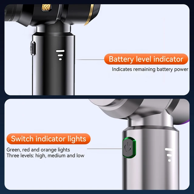 Alt view image 11 of 14 - Handheld Car Vacuum Cleaner, 22000Pa Poratble Vacuum/Air Duster Super Power | 4-in-1 Cordless Vacuum Cleaner , Rechargeable, Portable, 10 Multi-Nozzles, 3 Washable Filters & 1 Case