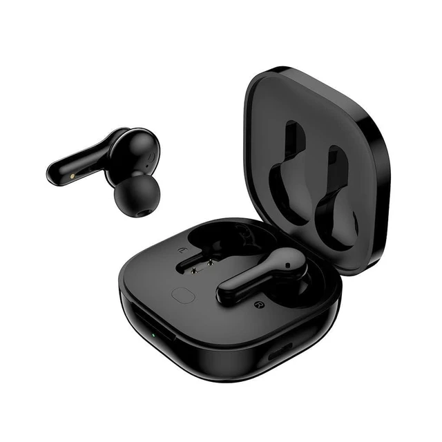 Alt view image 11 of 14 - True Wireless Earbuds Bluetooth 5.1 Headphones Touch Control with Charging Case Waterproof Stereo Earphones in-Ear Built-in Mic Headset 40H Playtime (Black)