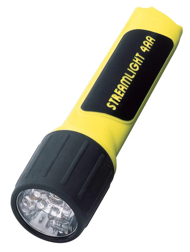 Alt view image 6 of 10 - 68201 ProPolymer 4AA HAZ-LO 67-Lumen Flashlight, Yellow | 900 candela peak beam; durable polymer body; IPX7 waterproof