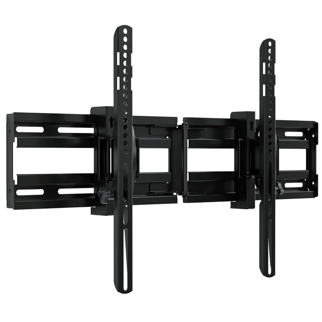 Alt view image 8 of 14 - Extendable Tilting TV Wall Mount for 32-90 Inch TVs - Universal Low-Profile Bracket with 12° Tilt for Glare Reduction, UL-Listed Easy Install