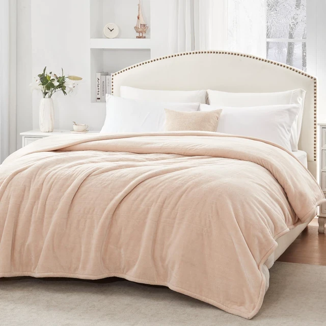 Alt view image 14 of 14 - Electric Blanket Twin Size Heated Blanket 62x84 Auto Shutoff, Beige | Heated Blanket Twin with 10 Heat Levels & 1-12H Auto Shutoff, Fast Heating & Overheat Protection, ETL, Flannel, Machine Wash