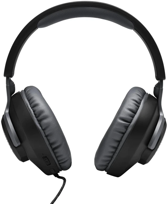Alt view image 13 of 14 - Quantum 100 - Wired Over-Ear Gaming Headphones - Black, Large | Be at the center of the game with JBL QuantumSOUND Signature, Play even longer in memory foam comfort