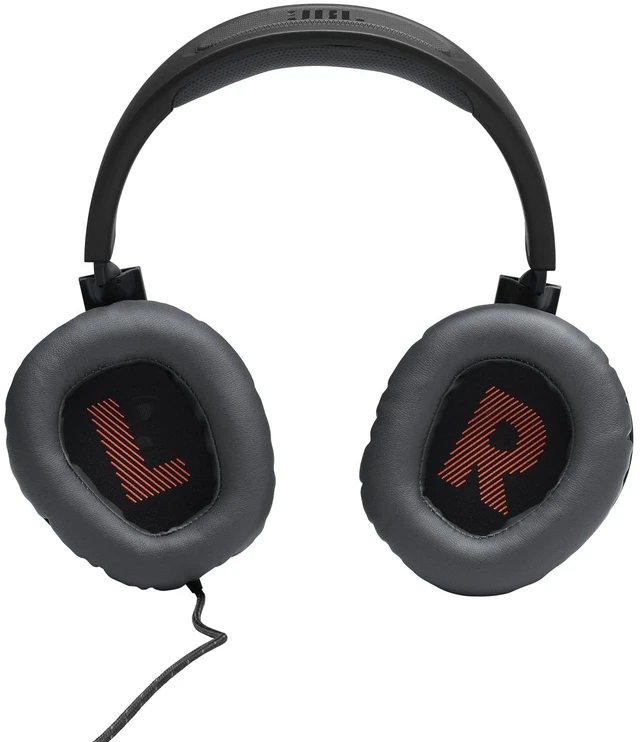 Alt view image 14 of 14 - Quantum 100 - Wired Over-Ear Gaming Headphones - Black, Large | Be at the center of the game with JBL QuantumSOUND Signature, Play even longer in memory foam comfort