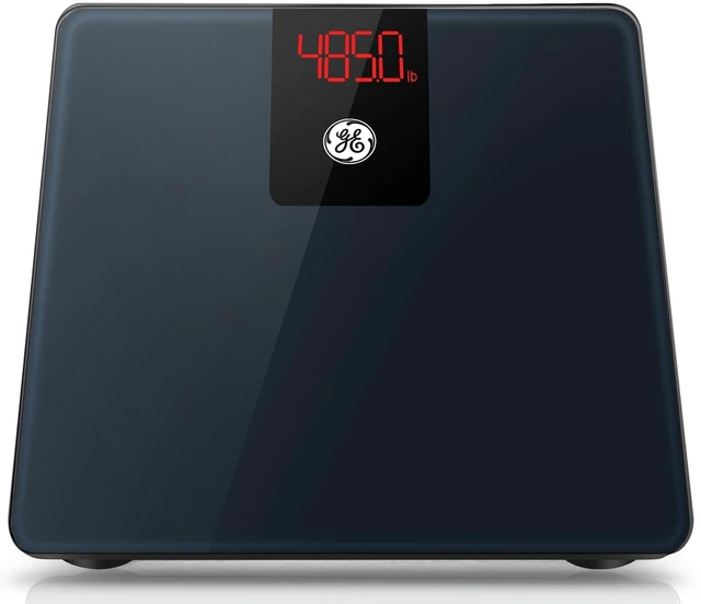 Alt view image 8 of 14 - Bathroom Scale for Body Weight 500lbs, Digital Weight Scales Heavy Duty | High Capacity Body Measuring Device, Accurate Weighing, Black, BMI