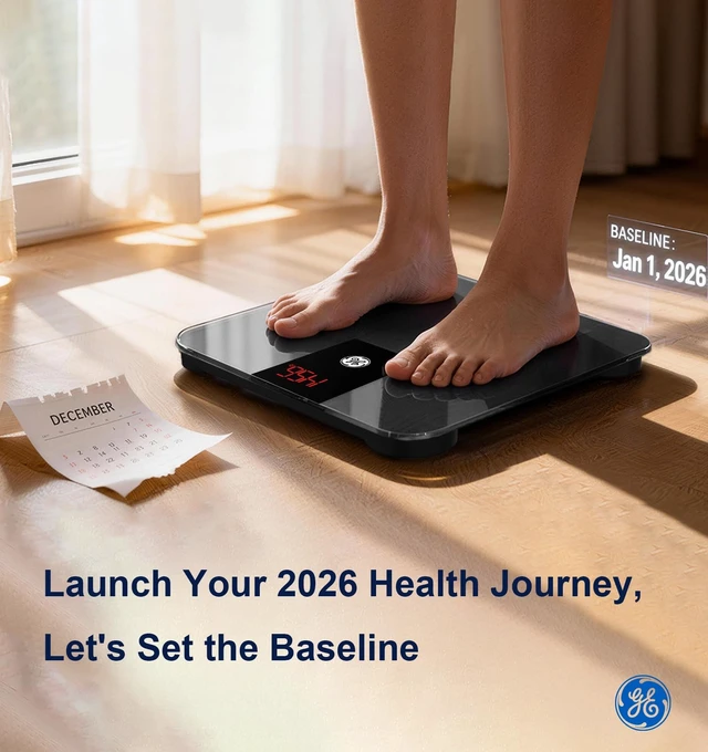 Alt view image 9 of 14 - Bathroom Scale for Body Weight 500lbs, Digital Weight Scales Heavy Duty | High Capacity Body Measuring Device, Accurate Weighing, Black, BMI