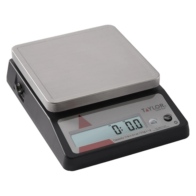 Alt view image 11 of 14 - TE10FT 11-Pound Commercial Digital Portion Control Scale, 11 lb (5 kg) in 0.1 oz (1 g) Food and Cooking Scale, Tare and Hold Function, NSF, Stainless Steel Platform