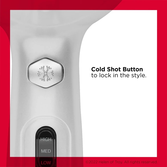 Alt view image 11 of 14 - Volume Booster, Hair Dryer with Curl Enhancing Diffuser, White | 1875W drying power, infrared moisture care, ionic frizz control, volume boost