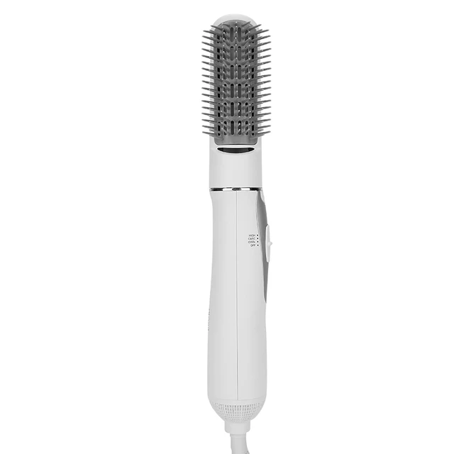 Alt view image 11 of 14 - 2-In-1 Electric Hair Dryer Styling Tool - Blow Dryer Brush with Teasing Comb, 3 Gear Adjustable Hair Straightener (US Plug)