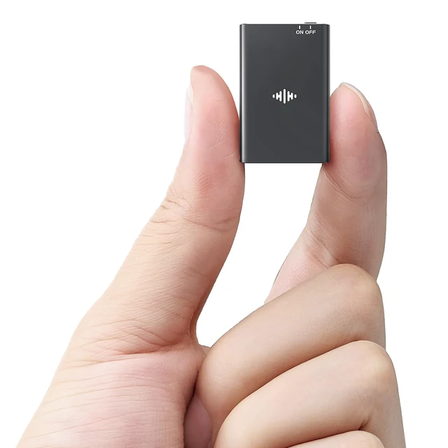 Alt view image 8 of 14 - 64GB Magnetic Voice Recorder - Voice Activated Recorder AI-Intelligent Noise Reduction, 4800 Hours Recording Device & USB-C Audio Recorder for Lectures, Meetings, Interviews