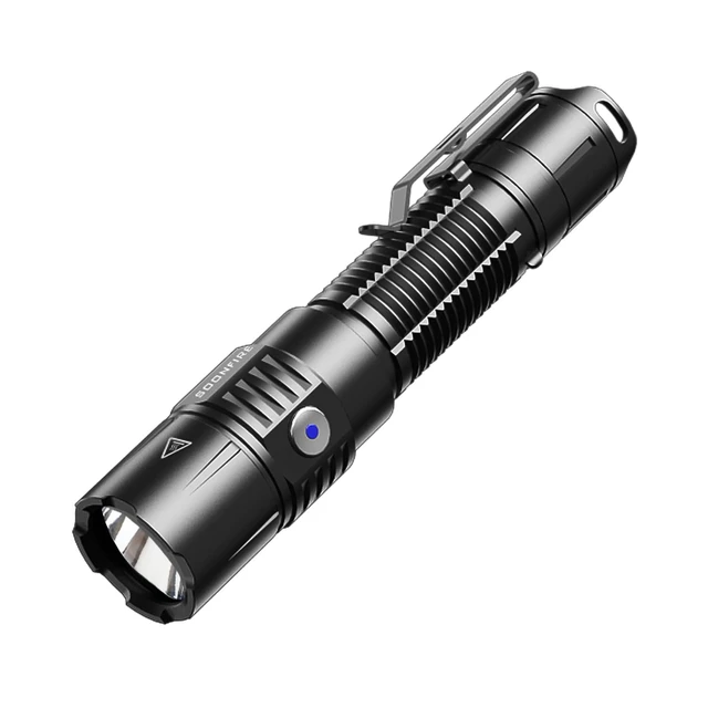 Alt view image 9 of 14 - MX75 2530 Lumen LED Tactical Flashlight Law Enforcement, 390 Yards Beam Distance USB-C Rechargeable Pocket Flashlight with Battery