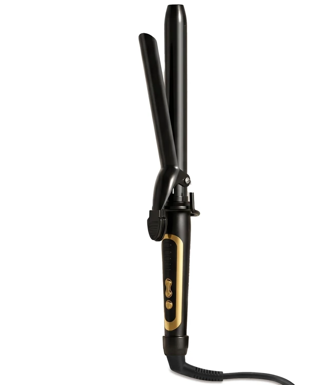 Alt view image 8 of 14 - 1 Inch Extra Long Hair Curling Iron with Ceramic Tourmaline Barrel, Professional Hair Curler up to 450°F with Dual Voltage for Worldwild Use, Hair Waving Style Tool for Girls&WomenBlack