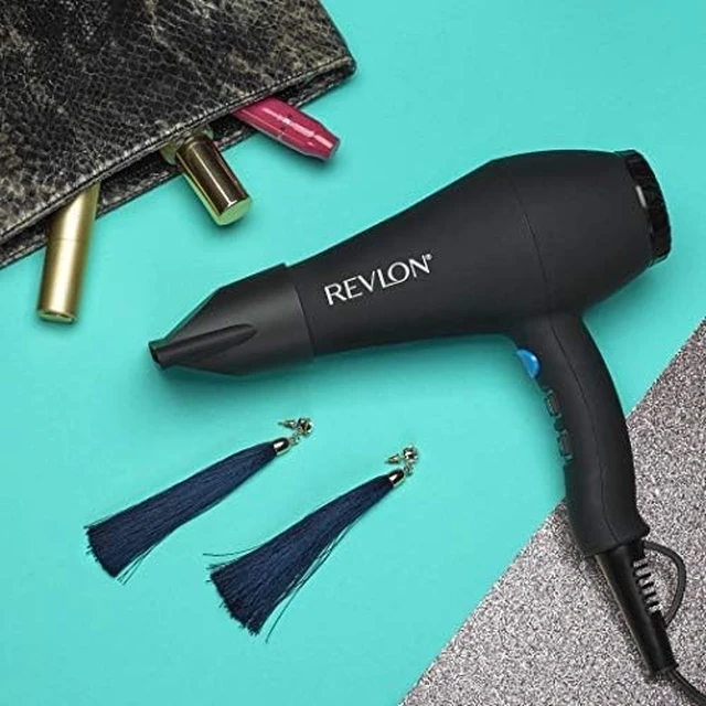 Alt view image 12 of 14 - 1875W Smooth Brilliance AC Motor Hair Dryer | Tourmaline Ionic Technology for Shiny, Smooth Hair, 3 Heat & 2 Speed Settings, Cool Shot, Concentrator