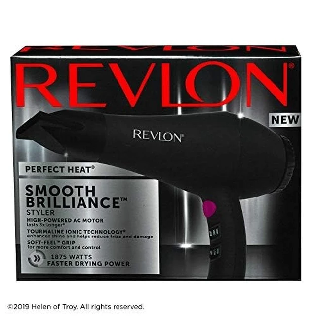 Alt view image 13 of 14 - 1875W Smooth Brilliance AC Motor Hair Dryer | Tourmaline Ionic Technology for Shiny, Smooth Hair, 3 Heat & 2 Speed Settings, Cool Shot, Concentrator
