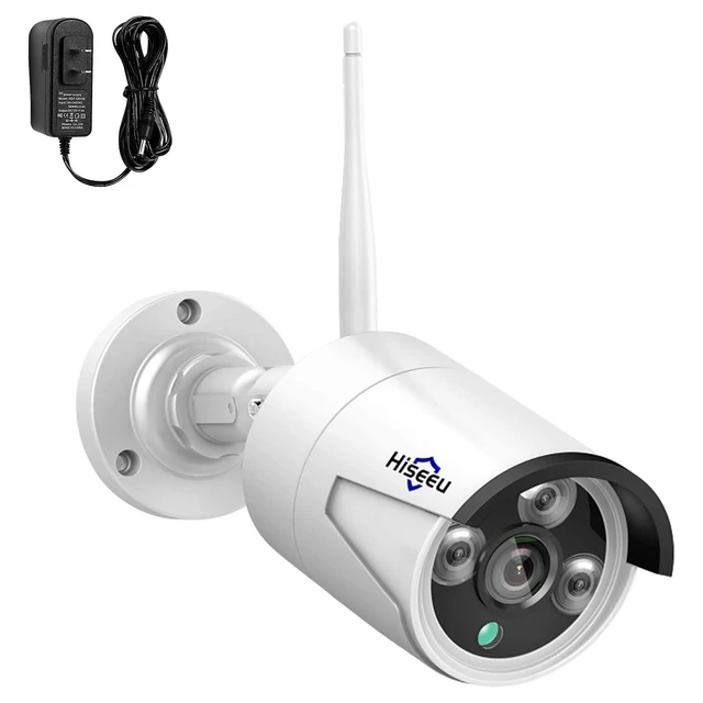 Alt view image 7 of 12 - Camera Add on 3MP Outdoor Wireless Security Camera, Waterproof Outdoor Indoor 3.6mm Lens IR Cut Day & Night Vision with Power Adapter, Compatible 10CH Wireless Security Camera System