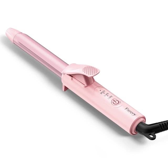 Alt view image 14 of 14 - Mini Curling Iron for Short Hair, 1/2 Inch Travel Size Curling Iron Dual Voltage 100-240V, Ceramic Mini Hair Curler with 3 Adjustable Temp, Auto-Off, Infused Keratin&Argan Oil, with Storage Bag