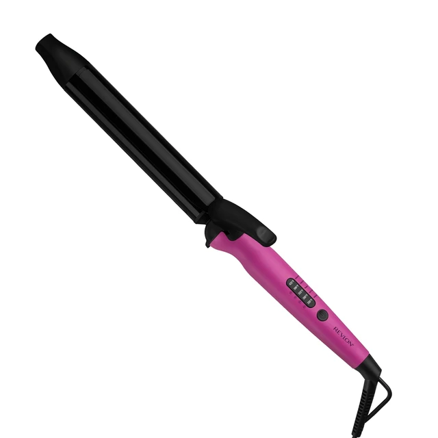 Alt view image 8 of 14 - Easy Heat 1.25" Curling Iron with Extra-Long Barrel | 3X Ceramic Coated for Reduced Damage, Fast Styling, 30 Heat Settings, For Extra Loose Waves and Curls