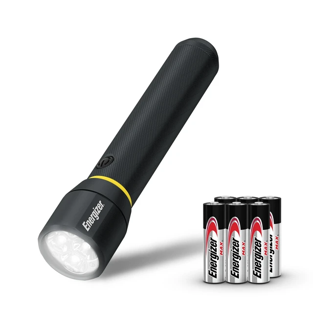 Alt view image 8 of 14 - LED Flashlight Vision PRO, Ultra Bright 1000+ Lumens, IPX4 Water Resistant, Aircraft-Grade Aluminum LED Light, Rugged Metal Flash Light for Outdoors, Emergency Power Outage, Black