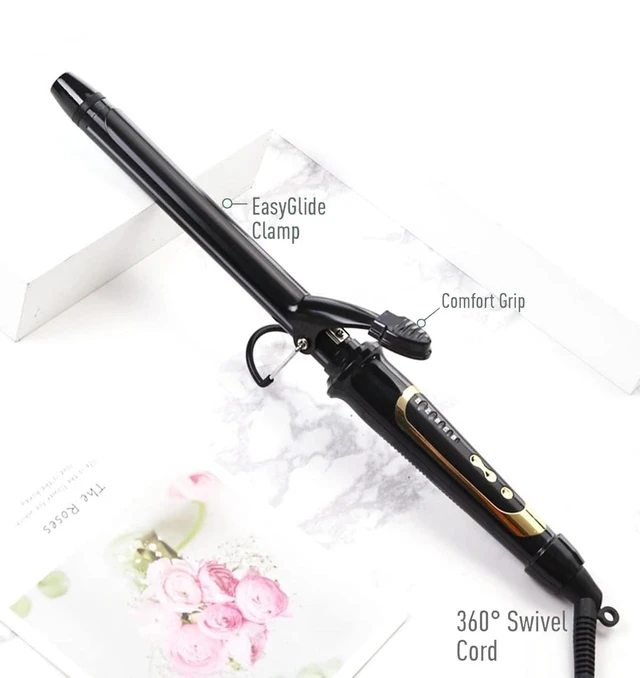 Alt view image 10 of 12 - 1 Inch Curling Iron with Ceramic Barrel, Instant Heat up to 450°F, Waving Style Tool for Long/Medium Hair and Women