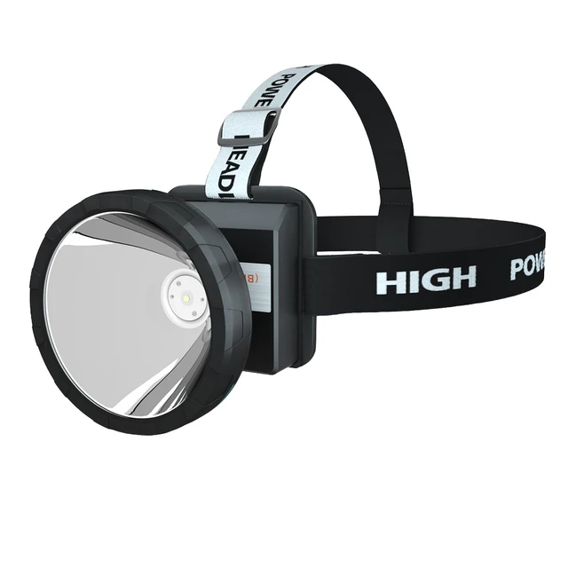 Alt view image 8 of 14 - Bright Headlamp Rechargeable LED Torch for Mining,Camping, Hiking, Fishing