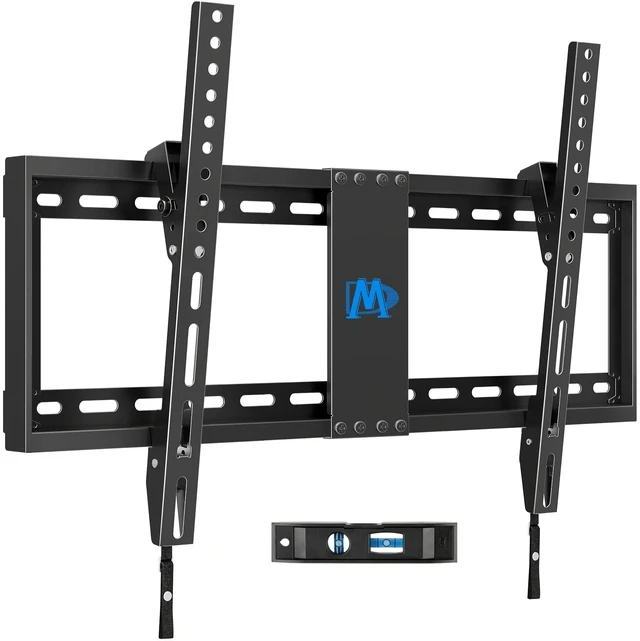 Alt view image 8 of 14 - Tilting TV Wall Mount for Most 37-90 Inch TVs up to 132lbs | Low Profile TV Mount Fits 16", 18", 24" Studs, Max VESA 600x400mm, Wall Mount TV Bracket with Quick Lock & Release, MD2268-LK