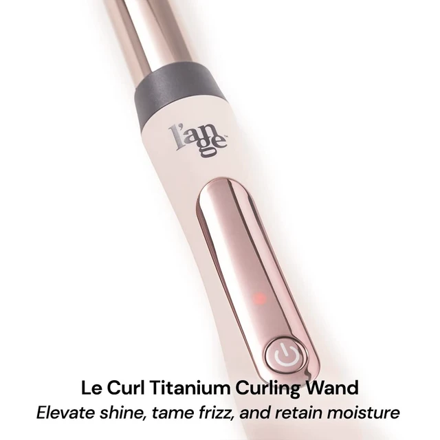 Alt view image 11 of 14 - Le Curl 25 MM Titanium Curling Wand | Professional 1 Inch Curling Iron for All Hair Types | Clip Free Hair Curler | Best Curling Wand for Tighter Curls & Beach Waves