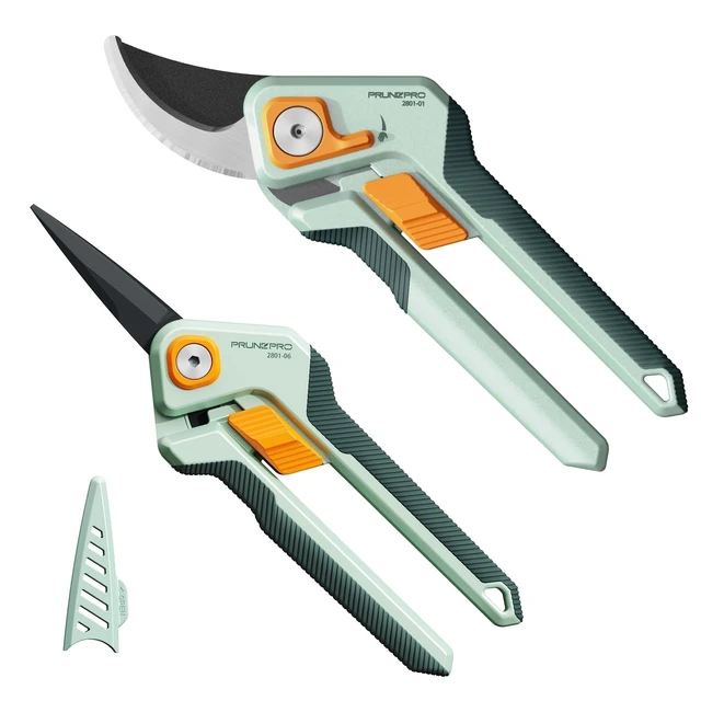 Alt view image 8 of 14 - Pruning Shears Gardening Scissors Set Professional Hand Pruner Sharp Stainless Steel Blade Garden Scissors Plant Flower Garden Clipper
