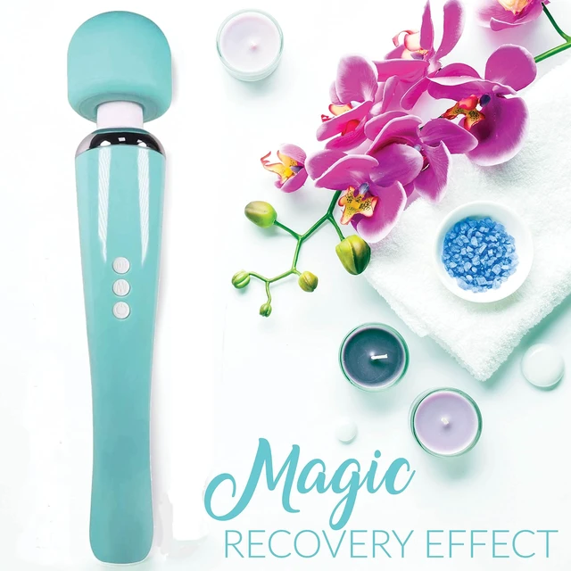 Alt view image 13 of 14 - Therapeutic Cordless Massager - Powerful Massage Tool Handheld 8 Speeds 20 Patterns - Rechargeable Hand Massagers for Sore Muscles - Hand Held Massage Tool for Neck & Back