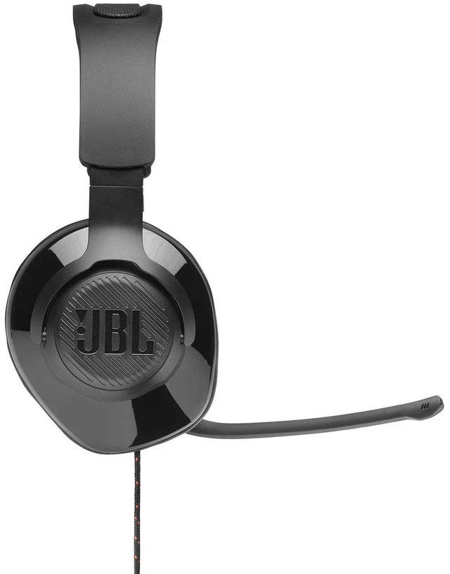Alt view image 13 of 14 - Quantum 200 - Wired over-ear gaming headset with Voice focus directional flip-up mic and memory foam ear cushions (Black)