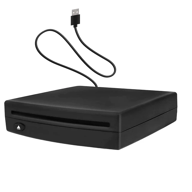 Alt view image 8 of 14 - External USB Car Universal CD Player,Vehicle CD Player for Car via USB Radio Connection Portable CD Player for Car Android Navigation with USB Port-Plug and Play