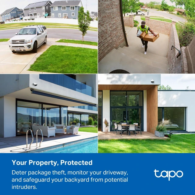 Alt view image 10 of 14 - 1080p Outdoor Wireless Security Camera, Up to 180-Day Battery, C400 | Person Detection, Color Night Vision, Subscription-Free Local Storage or Optional Cloud, Works with Alexa & Google Assistant
