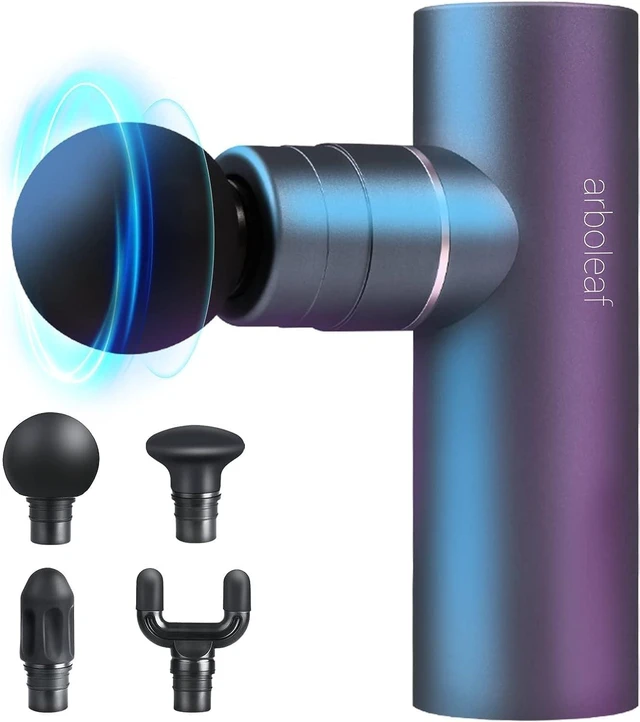 Alt view image 7 of 12 - Mini Massage Gun Deep Tissue, Portable Percussion Muscle Massager | Small Yet Powerful Full-Metal Design with a Quiet Brushless Motor for Deep Muscle Relief at Home, the Gym, or While Traveling