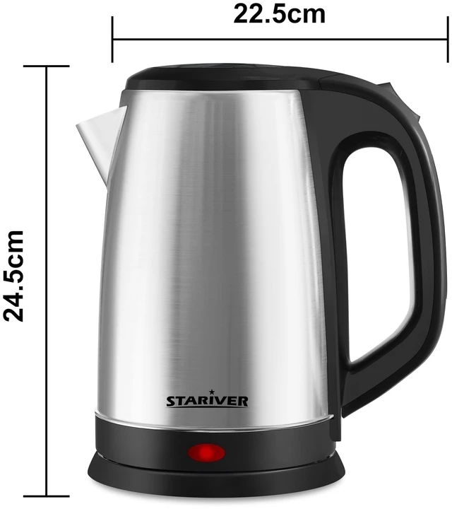 Alt view image 14 of 14 - 2.5L Large Electric Kettle, BPA-Free Stainless Steel Water Kettle | Fast Boil Electric Tea Kettle, Auto Shut-Off & Boil-Dry Protection, 10-12 Cups, Large Capacity for Family Use