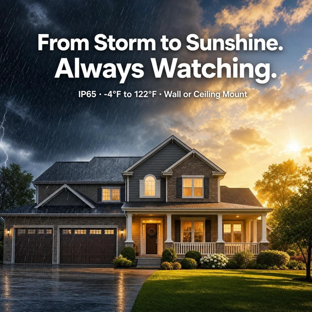 Alt view image 10 of 14 - 2K Wireless Outdoor Security Camera 2-Pack, Battery WiFi Night Vision | AI Motion Alerts, 2-Way Audio, Siren, IP65 Weatherproof, No Subscription, Local SD Storage, for Driveway Backyard Garage