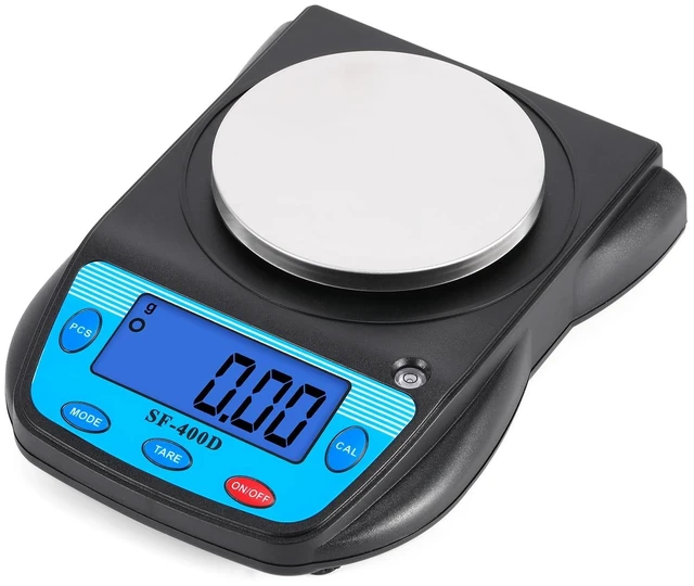 Alt view image 8 of 14 - Digital Lab Scale 600g x 0.01g Precision Electronic Scale LCD Display Analytical Balance Jewelry Scale Scientific Scale 0.01g Accuracy
